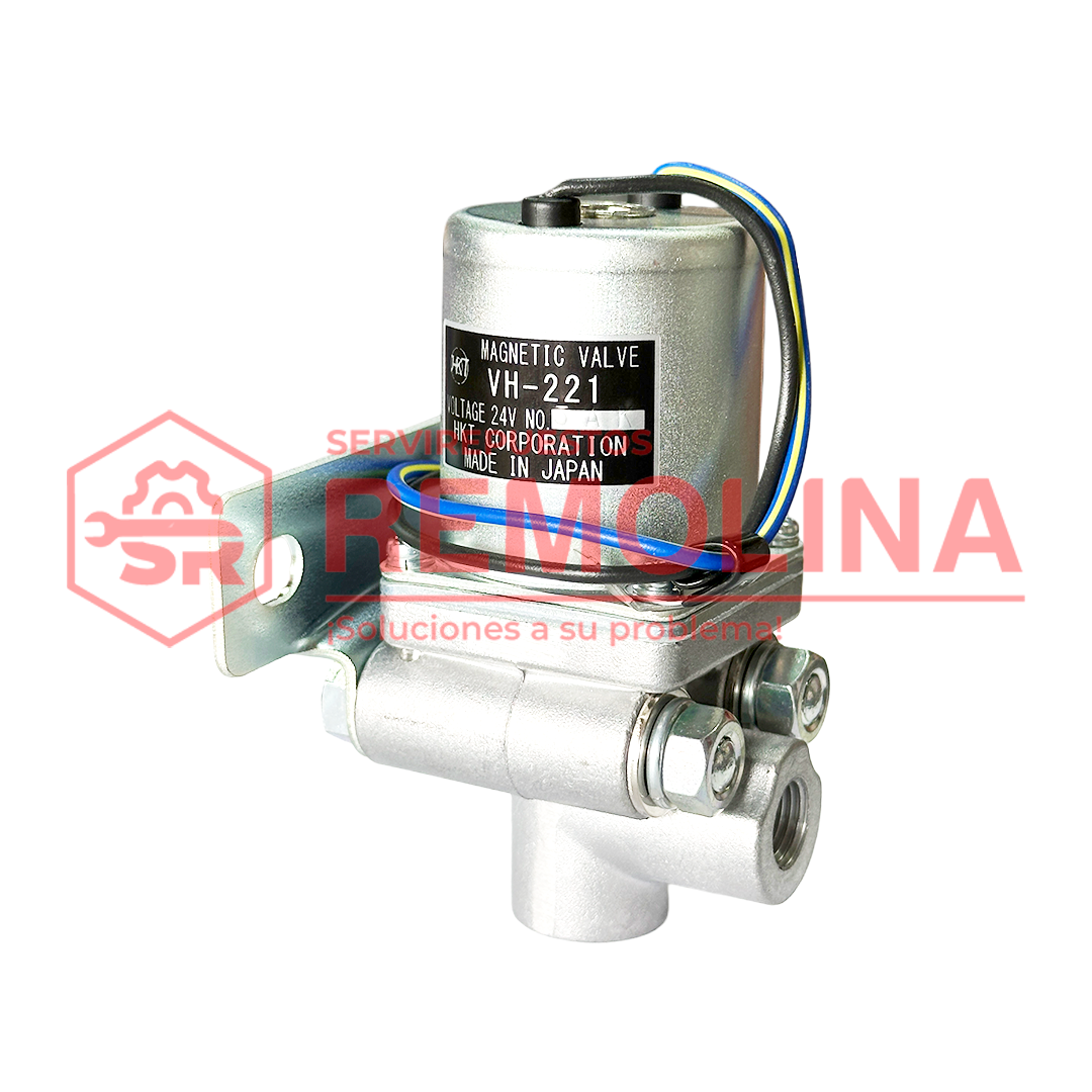 Válvula magnética con Pacha NHR, NKR 24V