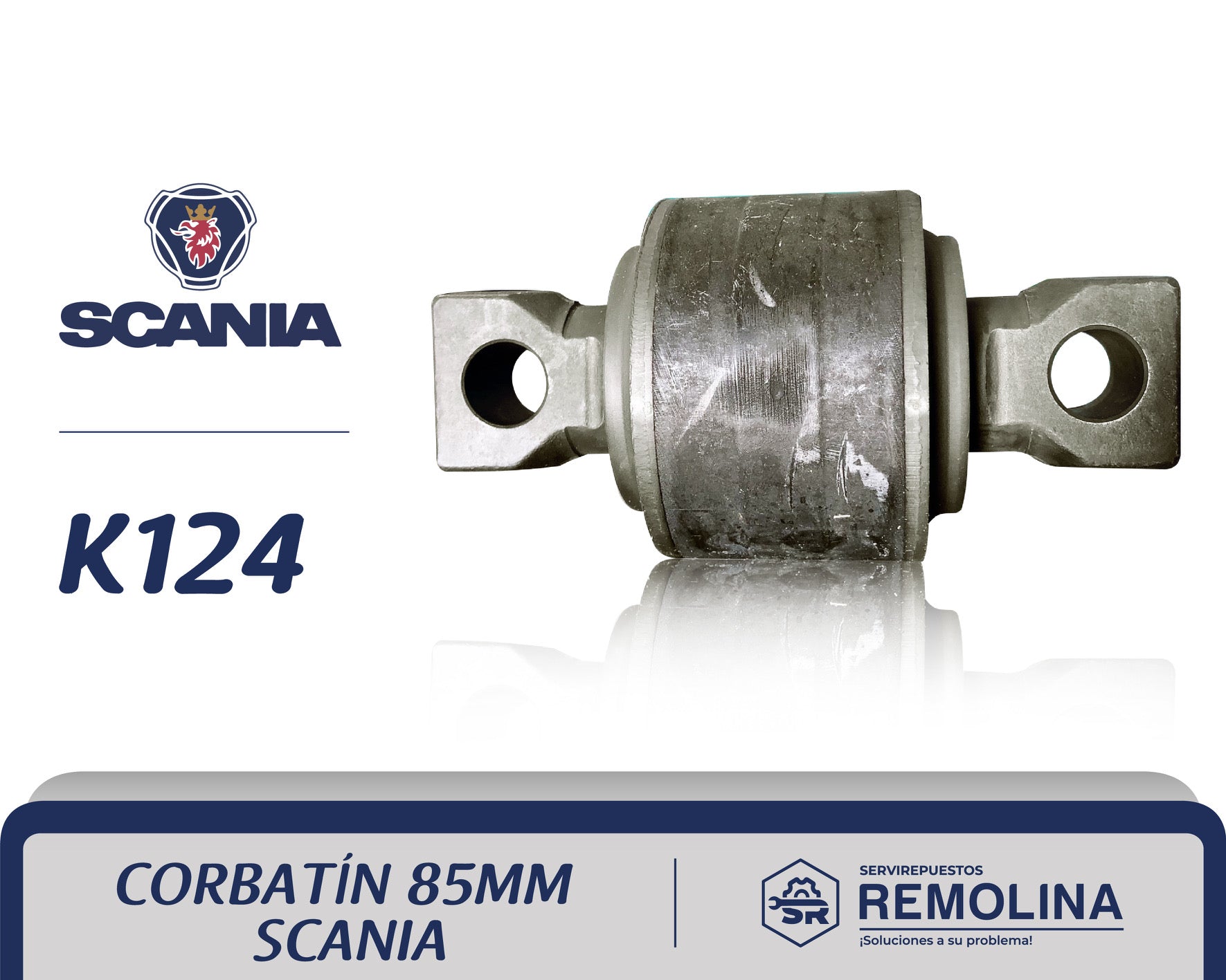 Corbatín 85mm tensora Scania K124
