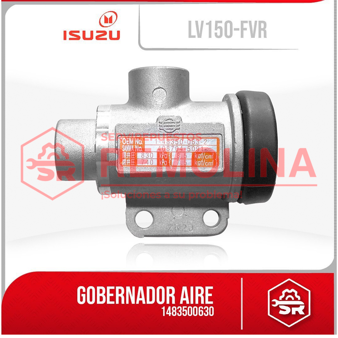 Regulador presión de aire (gobernador) FVR, FRR, CYZ, LV150